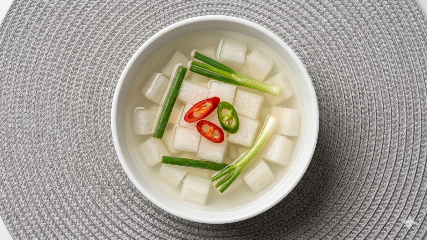 Radish Water Kimchi 동치미 Dongchimi