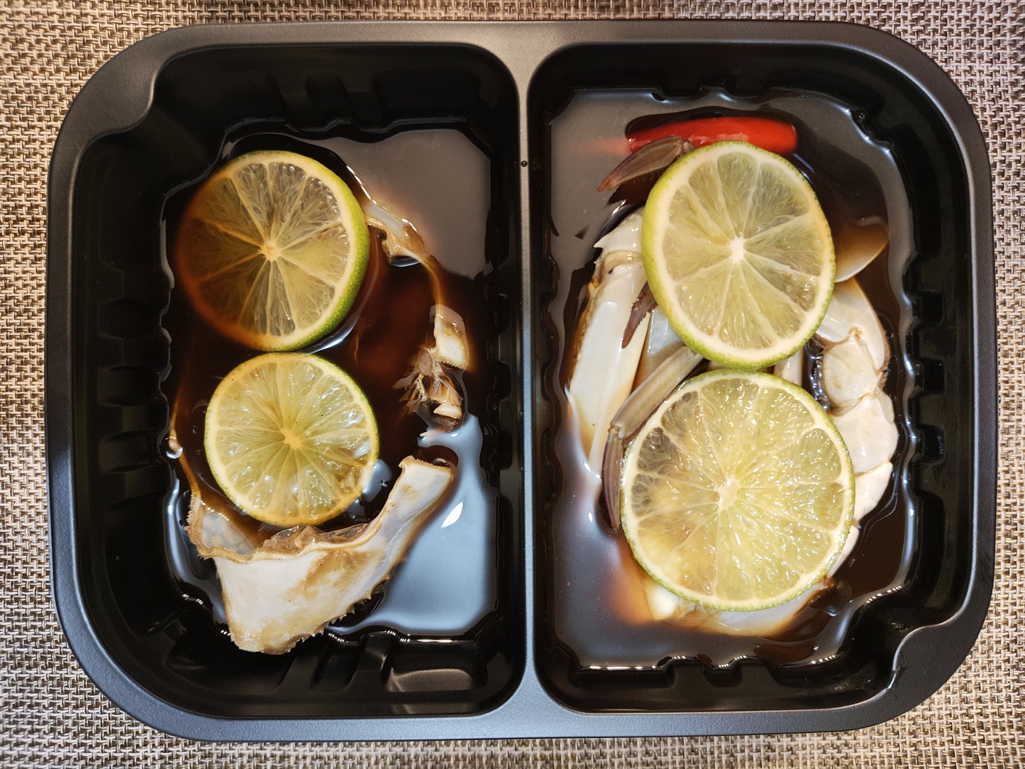Raw Marinated Crabs 게장 Gejang - Ganjang (soy), Yangnyeom (spicy), Taegug (thai)