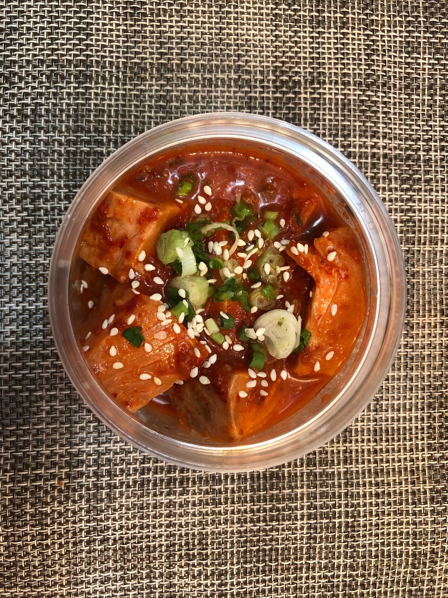 Raw Marinated Salmon 연어장 Yeonojang 100g
