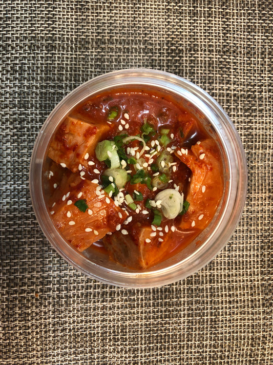 Raw Marinated Salmon 연어장 Yeonojang 100g