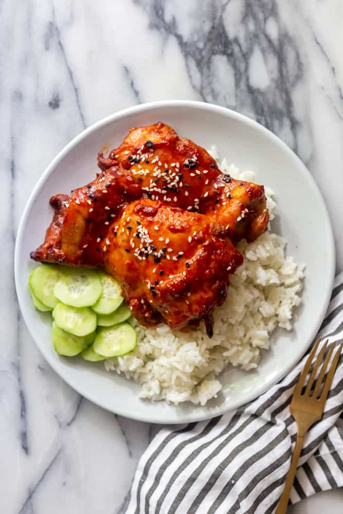 Korean Chicken Thigh Marinade