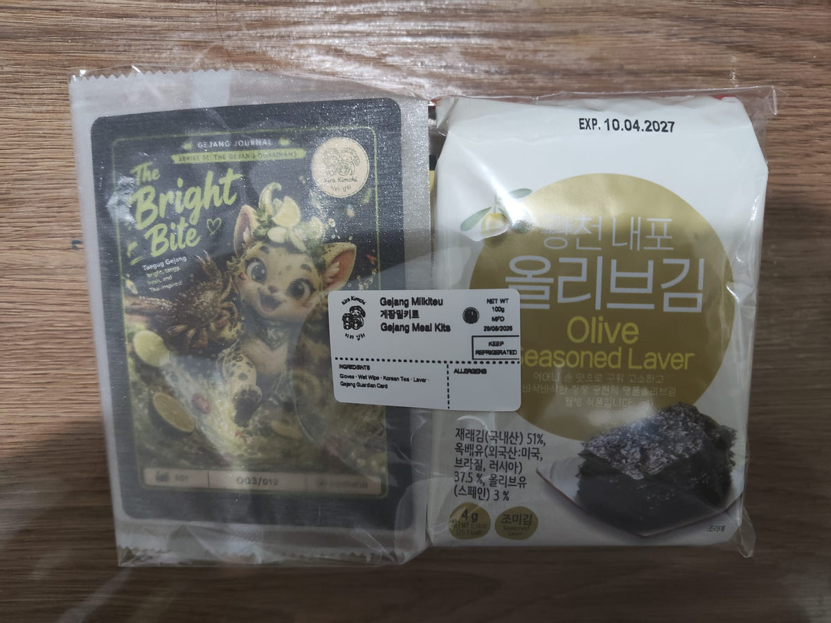 Gejang Meal Kits for Raw Marinated Crabs
