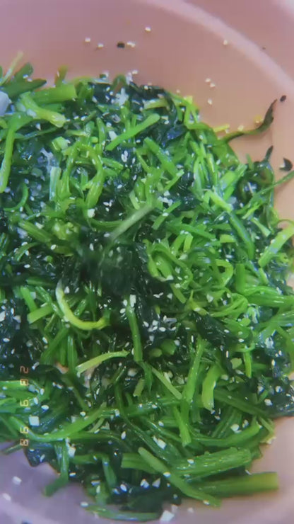 Seasoned Spinach 시금치나물 Sigeumchi-namul
