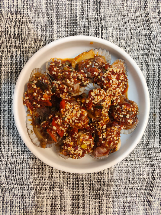 Kkomakjjim 꼬막찜 - Korean blood cockles