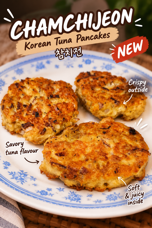 [KIRA KIMCHI] Chamchijeon 참치전 - Korean Tuna Pancakes